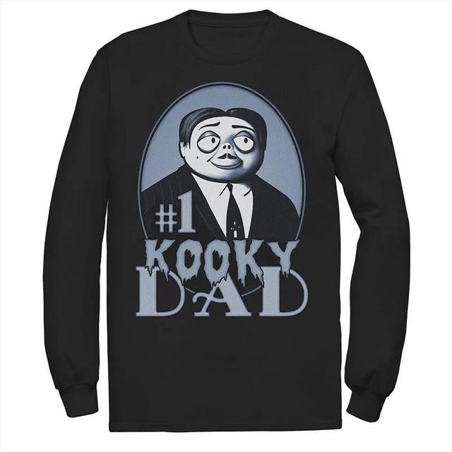 Mens The Addams Family Fathers Day Gomez Number One Kooky Dad Tee Product Image