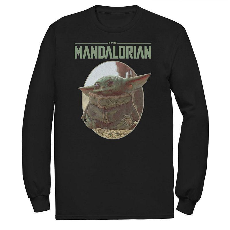 Mens Star Wars The Mandalorian The Child Circle Portrait Tee Product Image