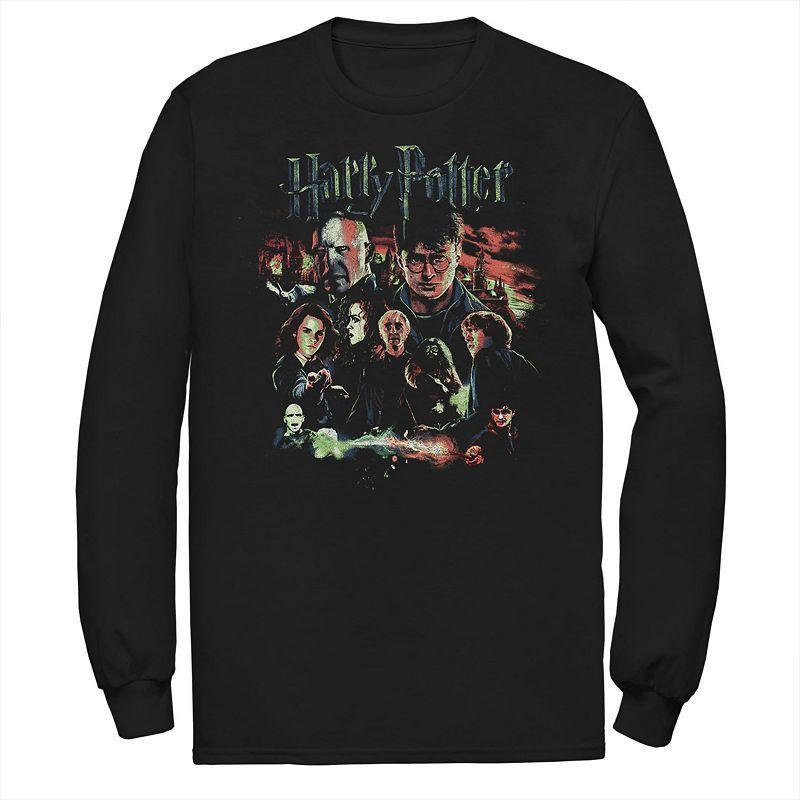 Mens Harry Potter Hogwarts Lineup Poster Tee Product Image