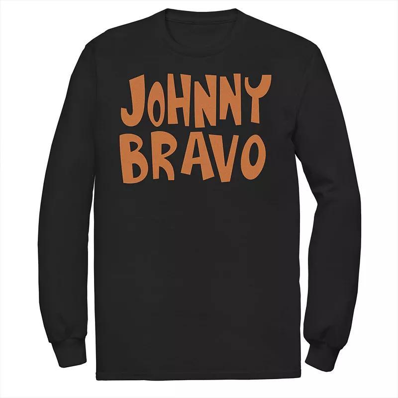 Mens Cartoon Network Johnny Bravo Logo Tee Product Image