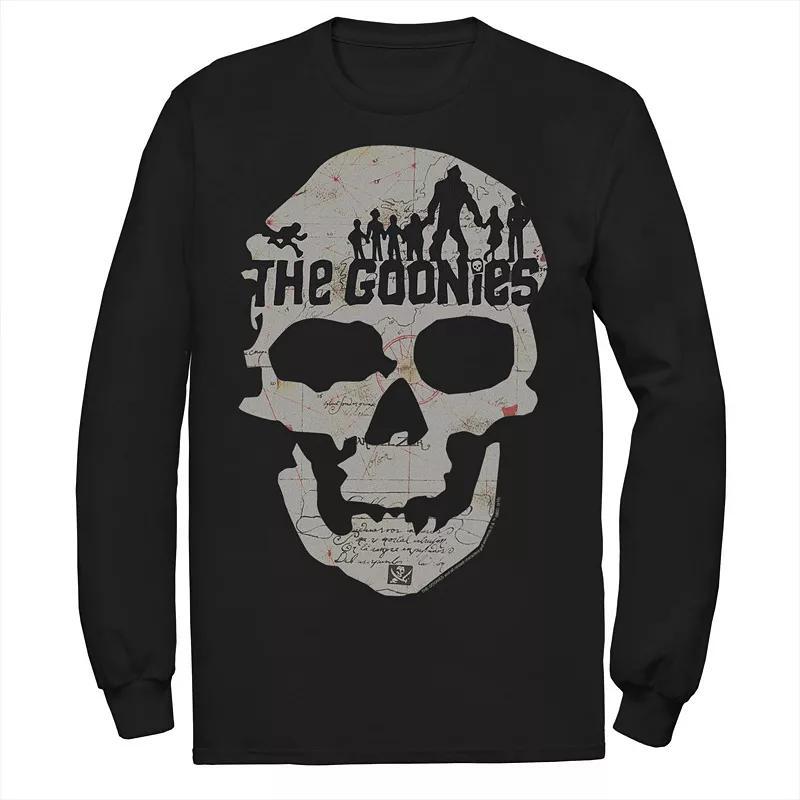 Mens The Goonies Skeleton Map Poster Tee Product Image