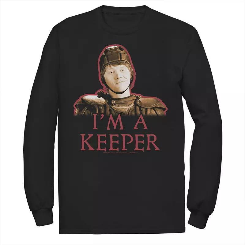 Mens Harry Potter Ron Weasley Im A Keeper Portrait Tee Product Image