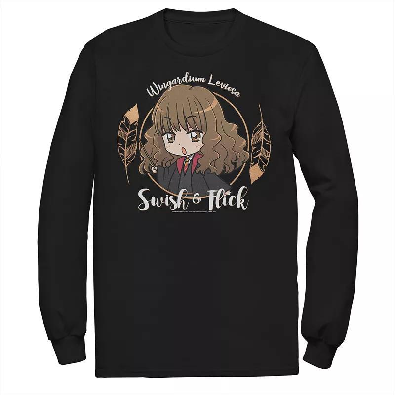 Mens Harry Potter Hermione Granger Swish And Flick Anime Portrait Tee Product Image