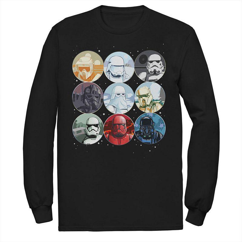 Mens Star Wars Trooper Helmet Grid Tee Product Image