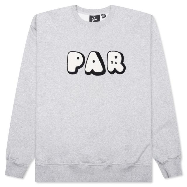 Rounded PAR Crew Neck Sweatshirt - Heather Grey Male Product Image