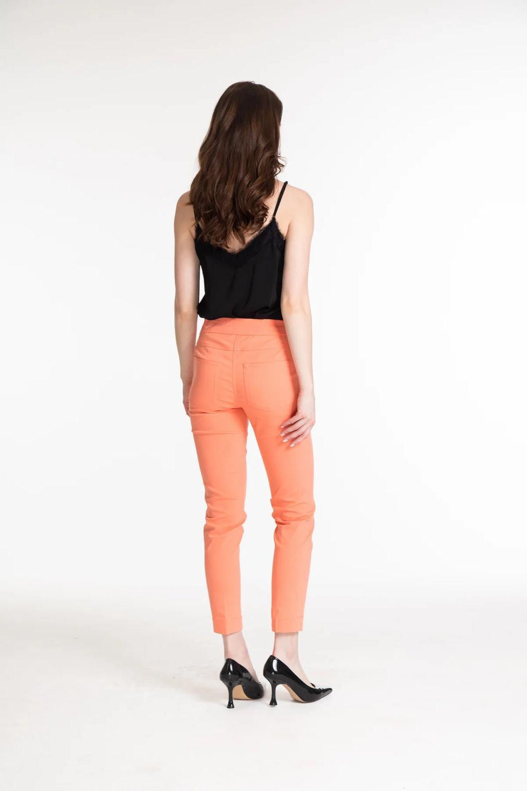 PULL-ON ANKLE PANT WITH BACK POCKETS Female Product Image