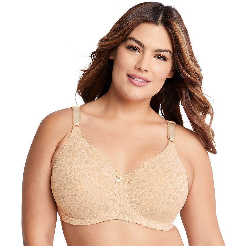 Bali Lace n Smooth 2-Ply Seamless Underwire Bra 3432 Product Image