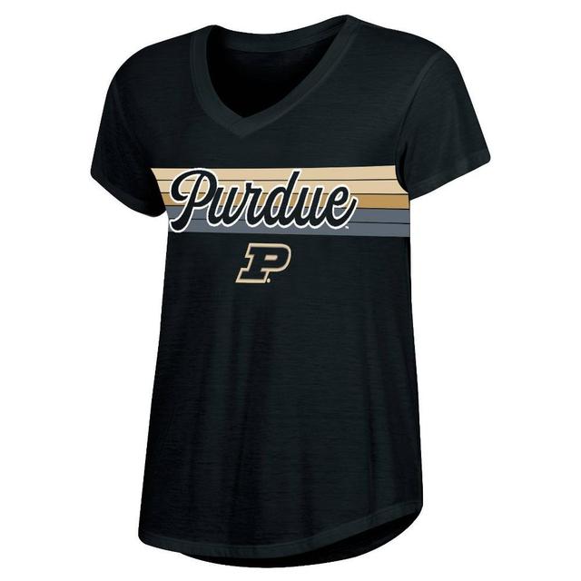 NCAA Purdue Boilermakers Womens V-Neck T-Shirt Product Image