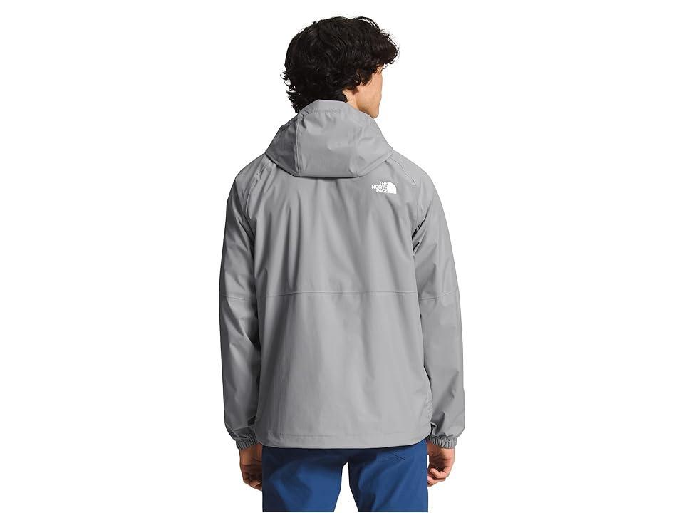 The North Face Big Antora Rain Hoodie (Meld Grey) Men's Clothing Product Image