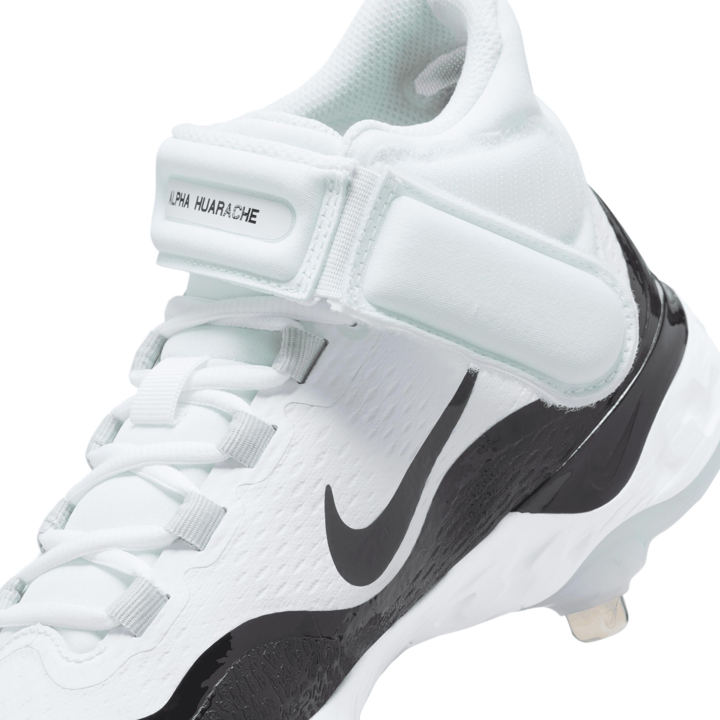 Nike Men's Alpha Huarache Elite 4 Mid Baseball Cleats Product Image