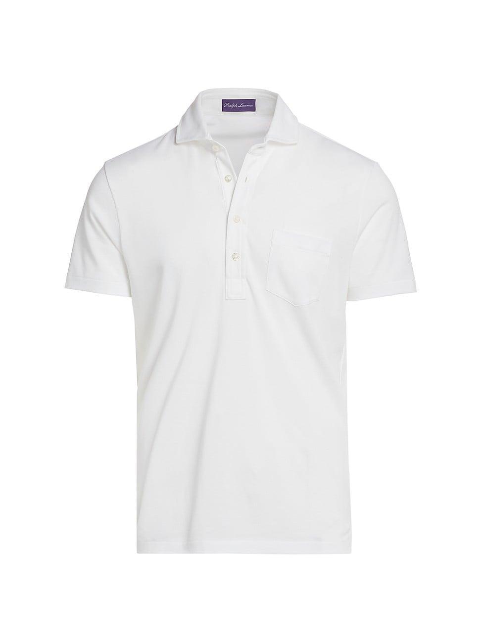 Mens Washed Non-Logo Short-Sleeve Polo Product Image