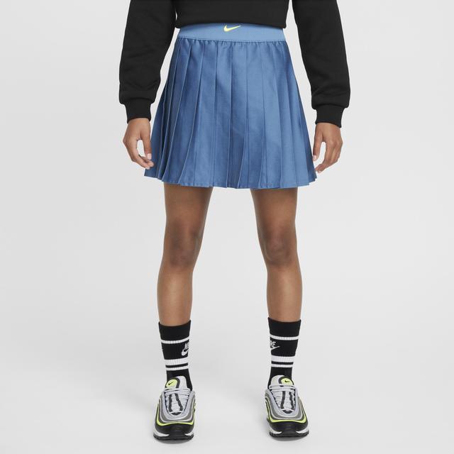 Womens Nike Sportswear Girls Pleated Skirt Product Image