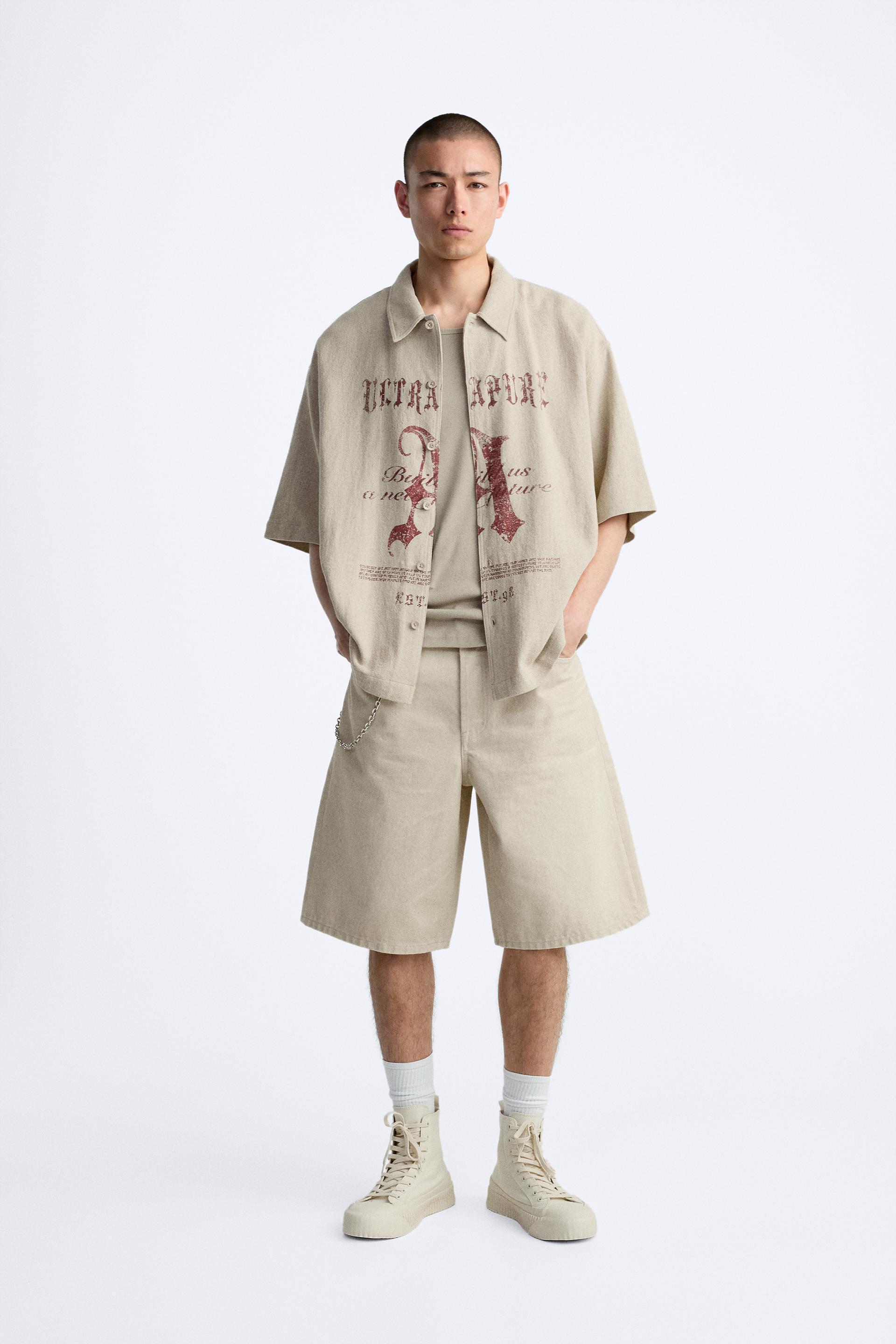 LINEN - COTTON OVERSHIRT Product Image