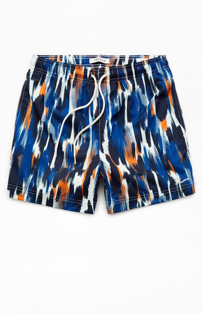 Men's Scope AOP 4.5" Swim Trunks Product Image