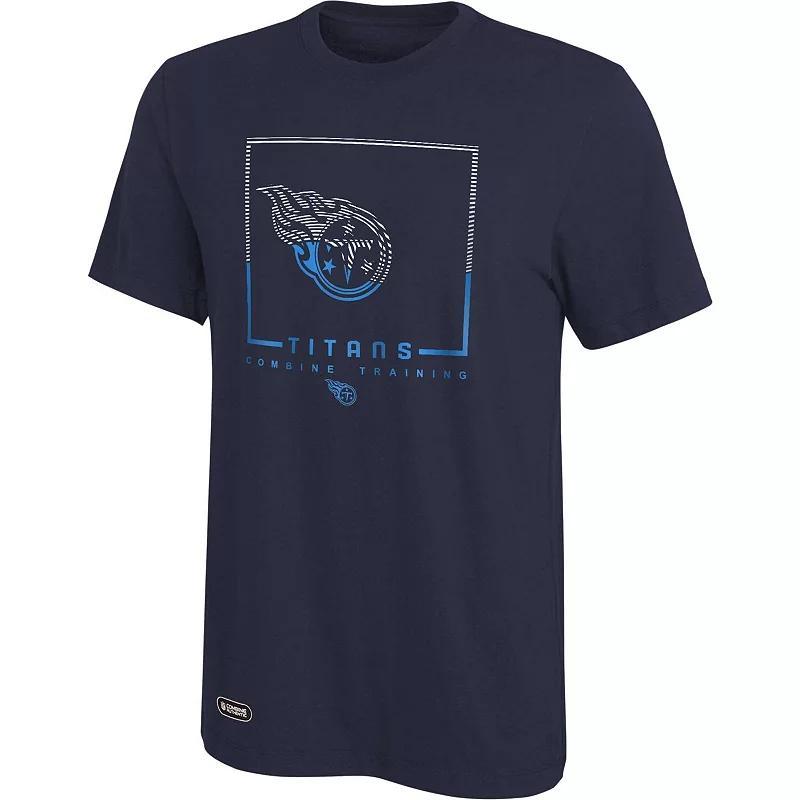 Mens Chicago Bears Combine Authentic Clutch T-Shirt Blue Product Image