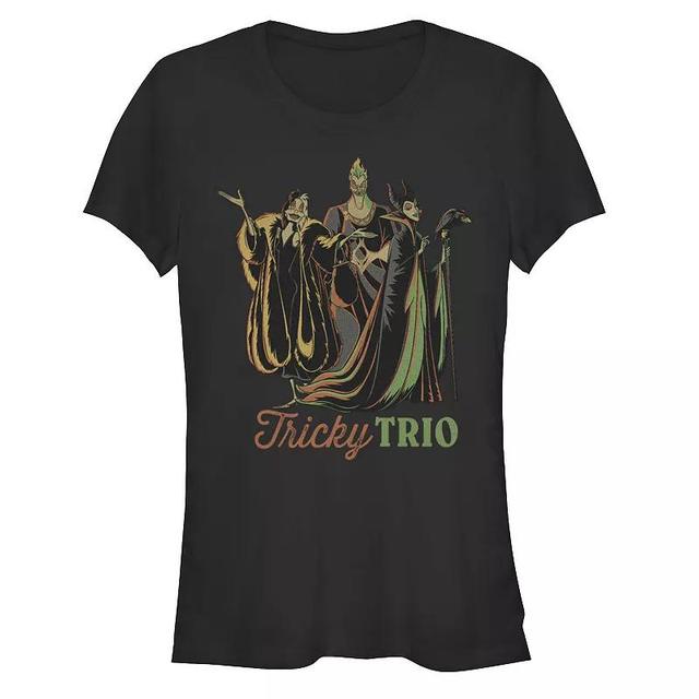 Disney Villains Womens Tricky Trio Tee, Girls Product Image