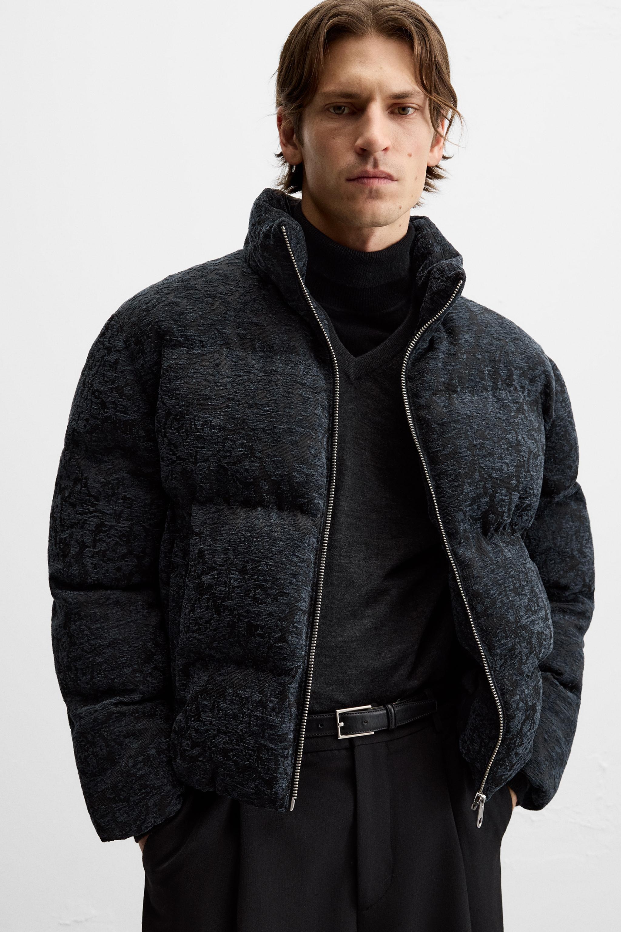 JACQUARD PUFFER JACKET Product Image