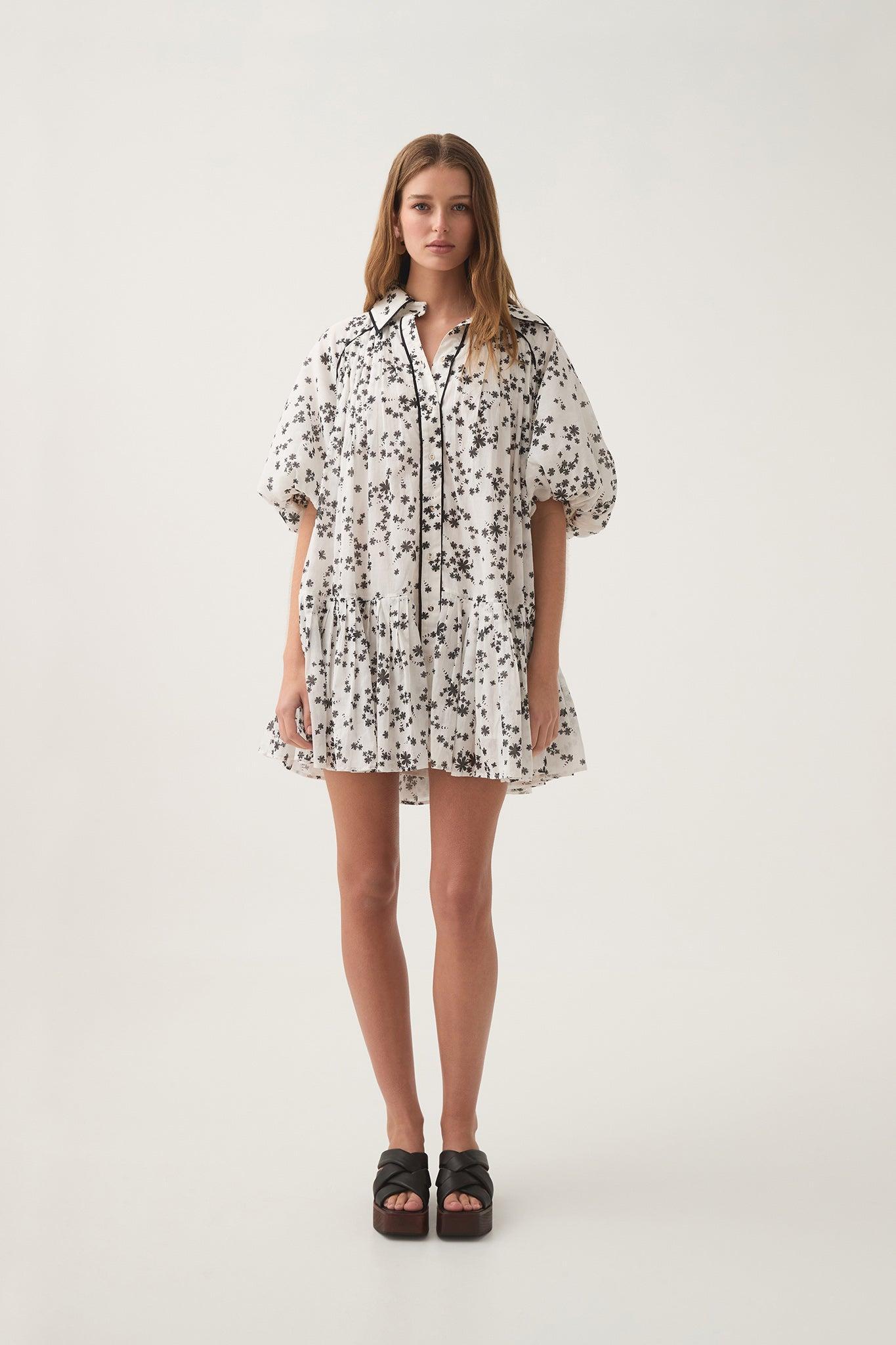 Anthea Mini Smock Dress Product Image