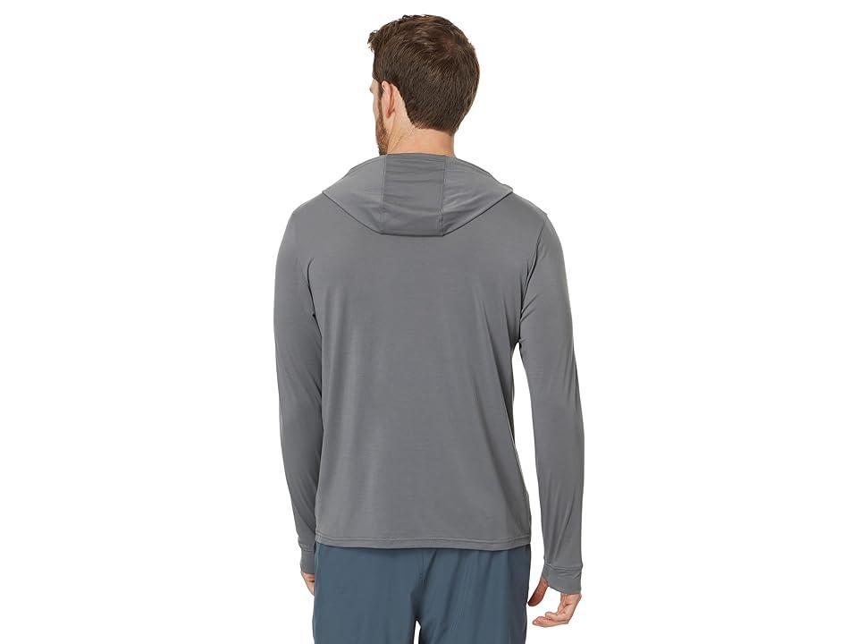 Free Fly Elevate Lightweight Hoodie (Smoke) Men's Sweatshirt Product Image