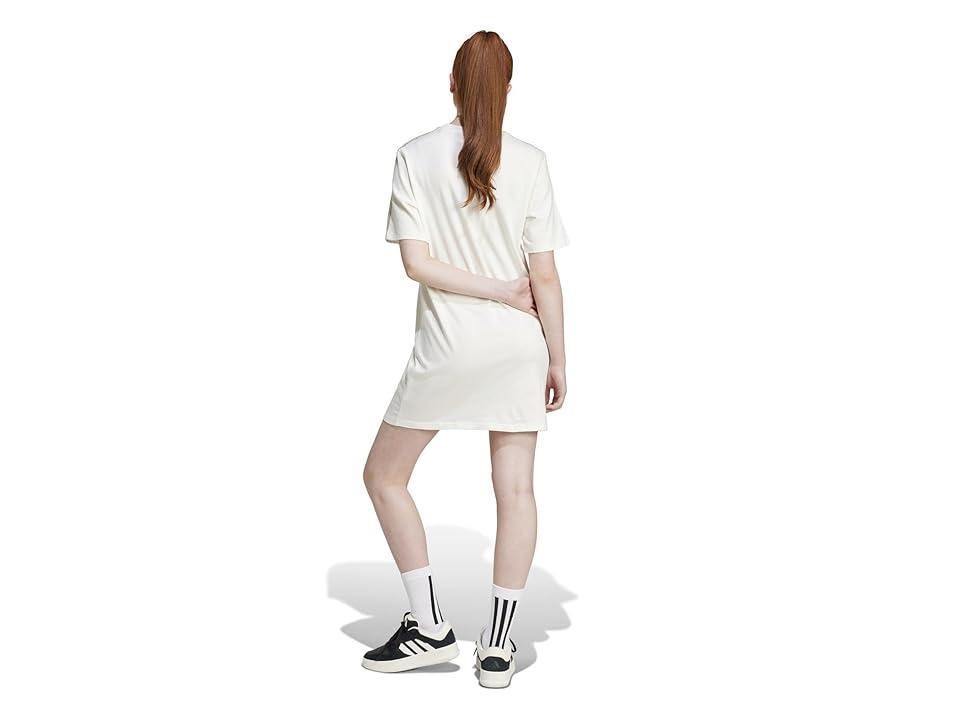 adidas Womens Essential 3-Stripes Boyfriend T-Shirt Dress Product Image