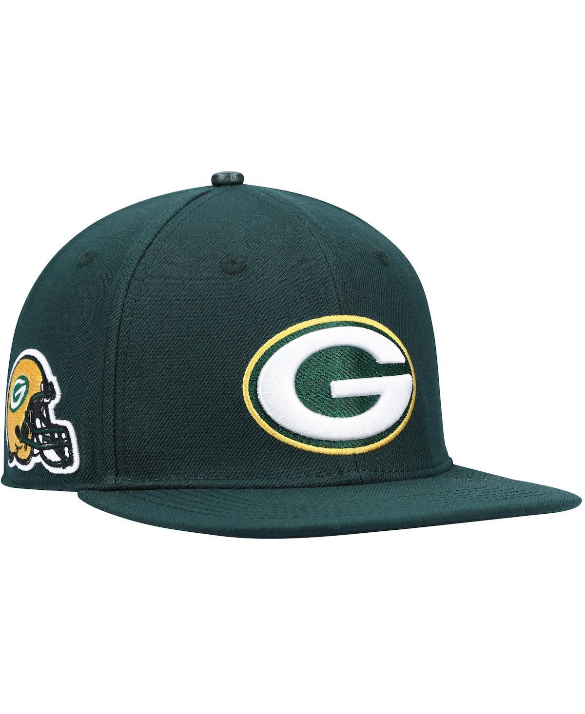 Mens Pro Standard Green Green Bay Packers Logo Ii Snapback Hat Product Image