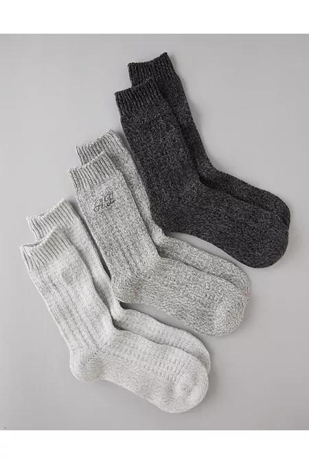 AE Waffle Crew Socks Men's Product Image