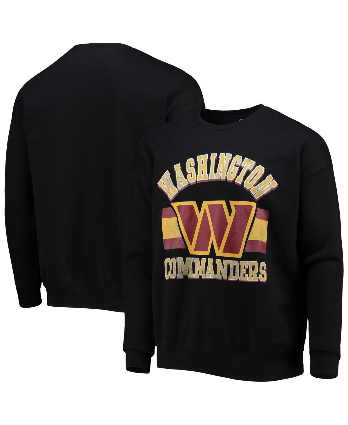 Mens NFL x Darius Rucker Collection by Fanatics Black Washington Commanders Sponge Fleece Pullover Sweatshirt Product Image