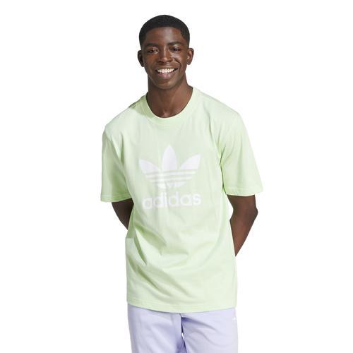 adidas Originals Mens adidas Originals Trefoil T-Shirt - Mens Semi Green Spark/Semi Green Spark Product Image