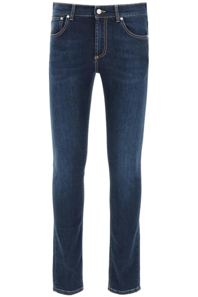 Jeans With Logo On The Back In Black Product Image