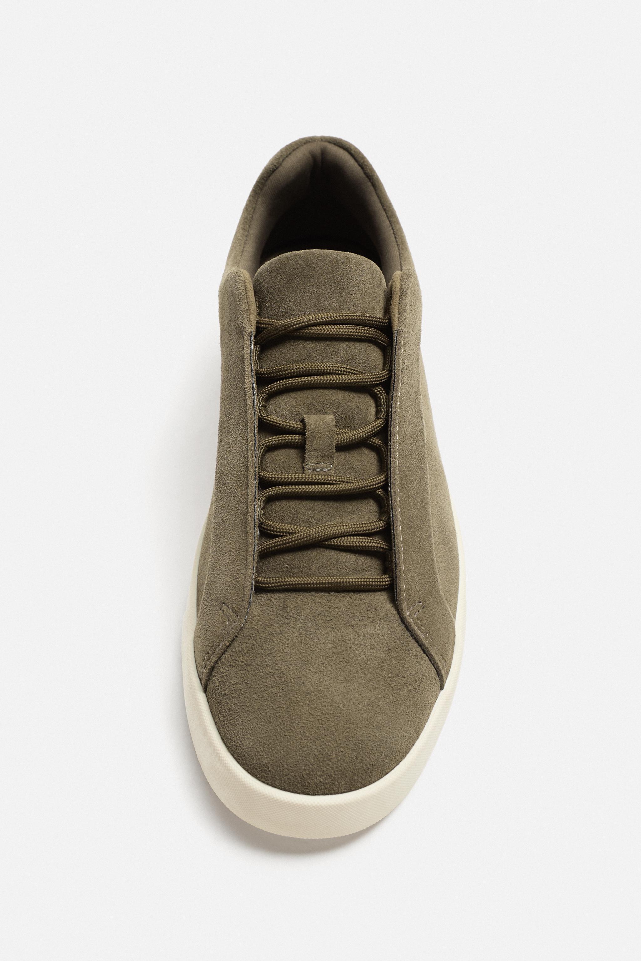 LEATHER SNEAKERS Product Image