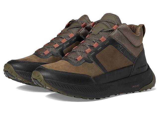 Clarks ATL Trail Up (Dark Olive Combi Waterproof) Men's Shoes Product Image