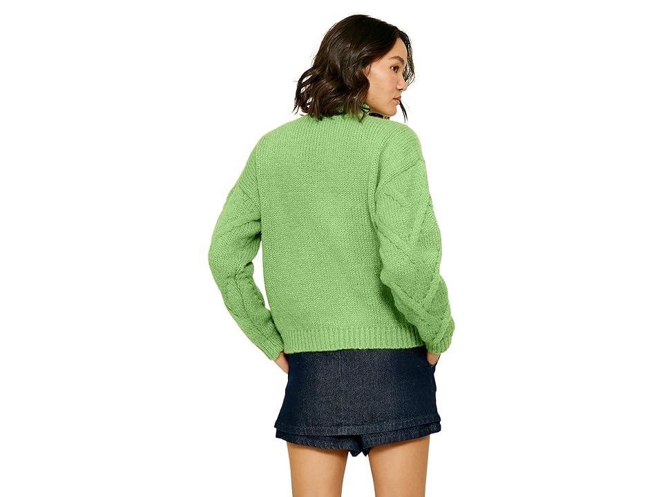 line and dot Canyon Sweater (Electric ) Women's Sweater Product Image