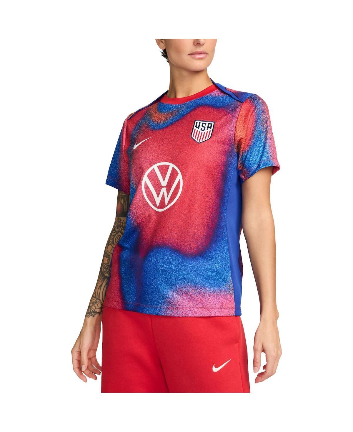 USMNT Academy Pro Nike Women's Dri-FIT Soccer Pre-Match Short-Sleeve Top Product Image