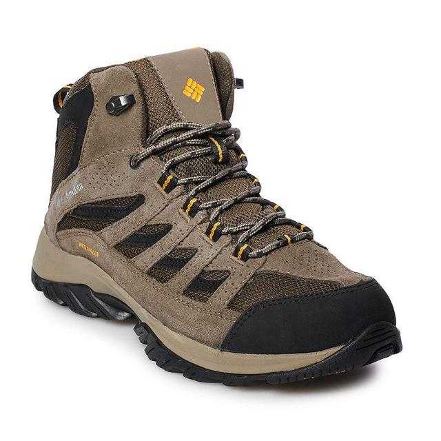 Columbia Footwear Columbia Men's Crestwood Mid Waterproof Boot Cordovan / Squash Product Image