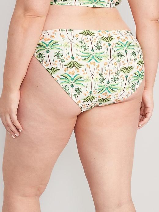 High-Waisted Classic Bikini Swim Bottoms Product Image