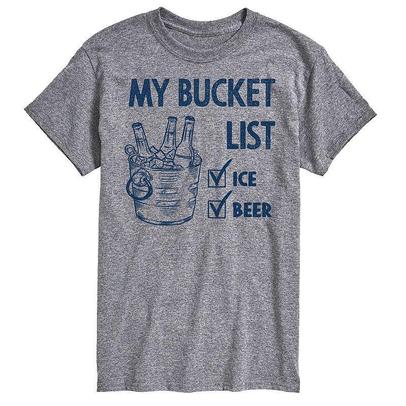 Mens Bucket List Tee Product Image