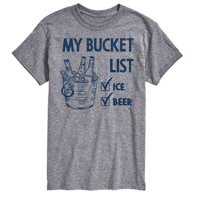 Mens Bucket List Tee Product Image