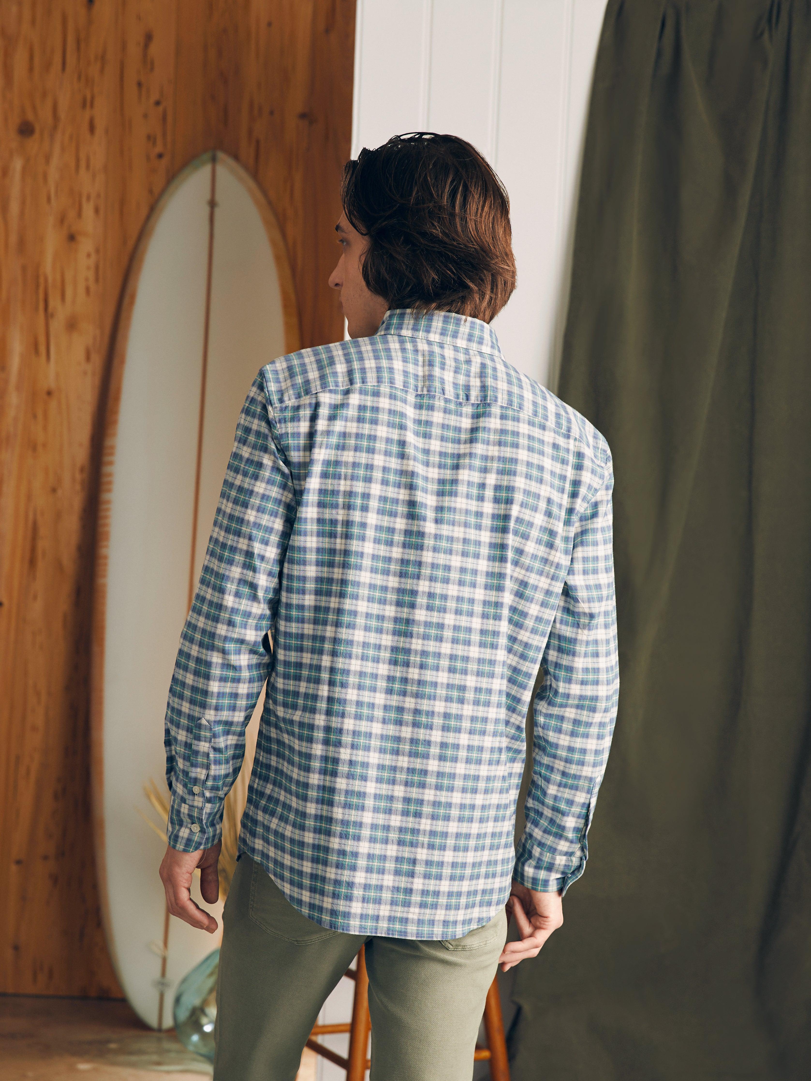 Supima Oxford Shirt - Woodhill Plaid Male Product Image