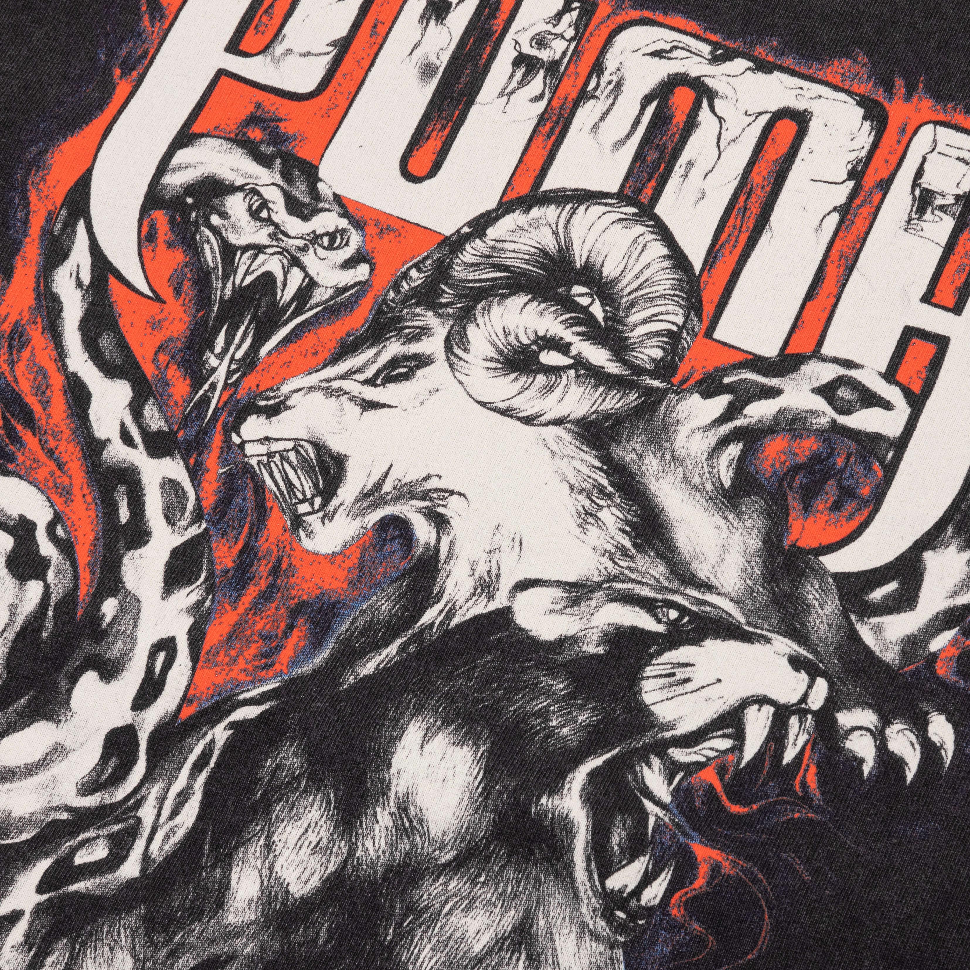 Puma x Aries Graphic Tee - Black Male Product Image