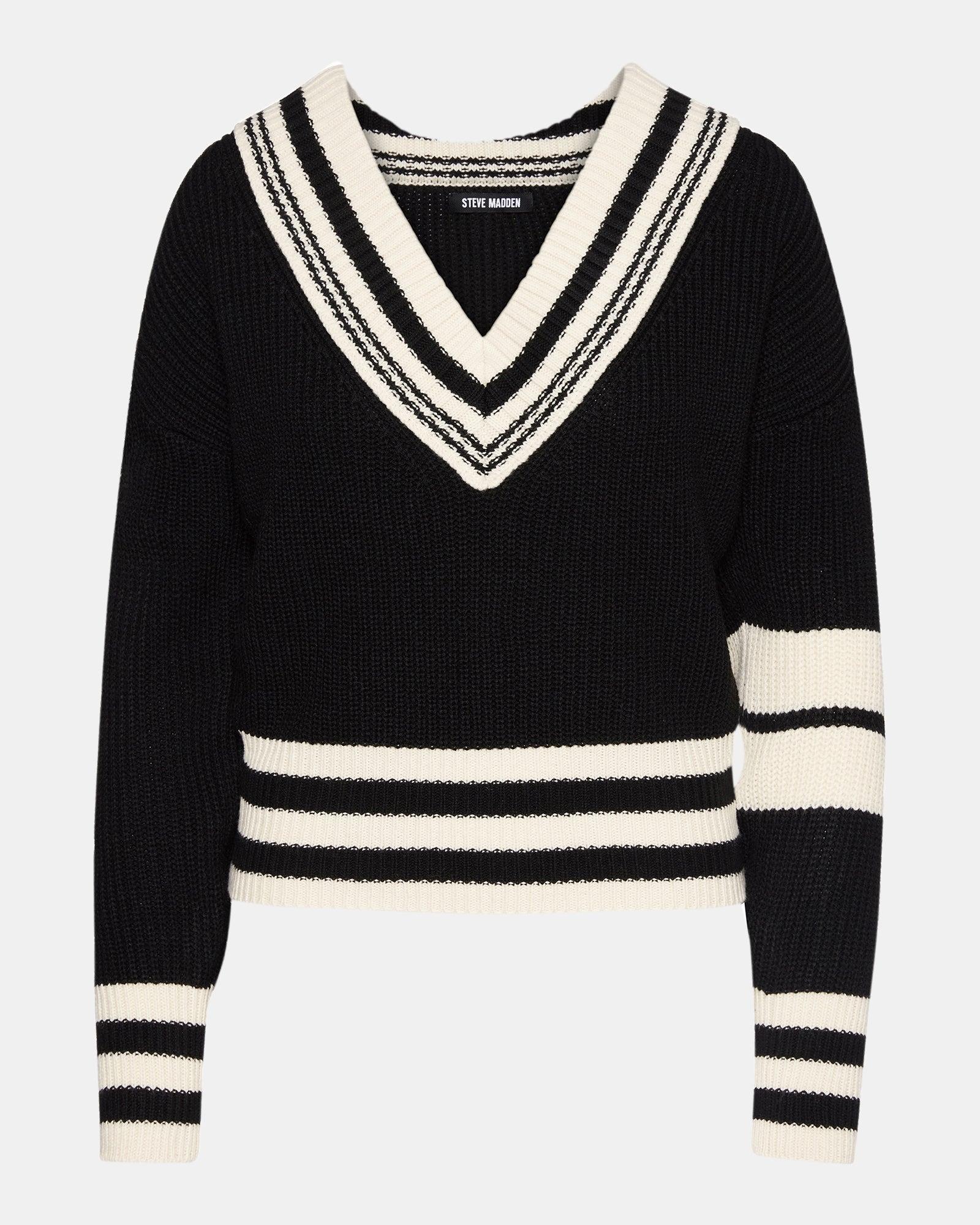 JEN SWEATER  BLACK MULTI Female Product Image