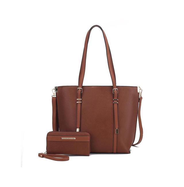 Mkf Collection Emery Women s Tote Bag with Wallet by Mia K Product Image