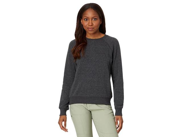 Prana Cozy Up Sweatshirt (Charcoal Heather) Women's Sweatshirt Product Image