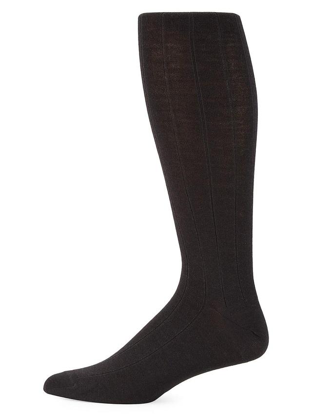 Mens COLLECTION Wide Rib-Knit Crew Socks Product Image