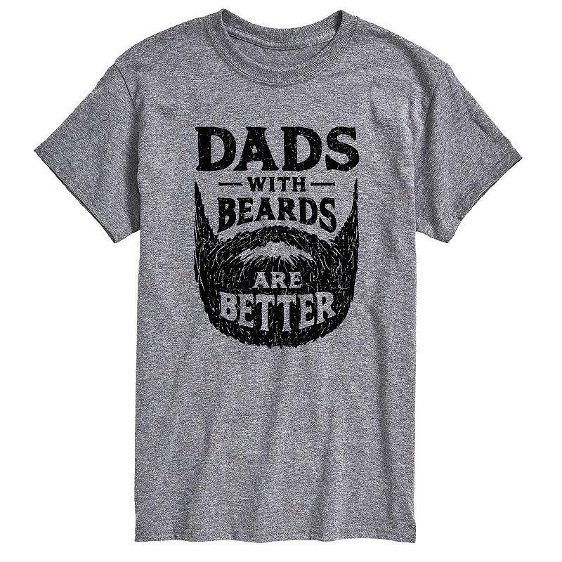 Big & Tall Dads With Beards Tee, Mens Product Image