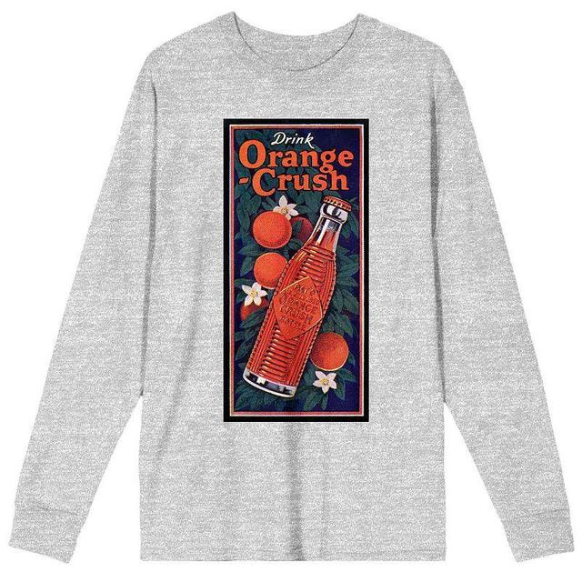 Mens Drink Orange Crush Long Sleeve Tee Product Image