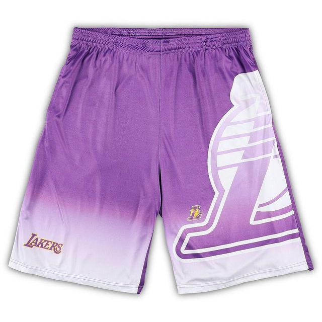 Mens Fanatics Branded Los Angeles Lakers Big & Tall Graphic Shorts Product Image