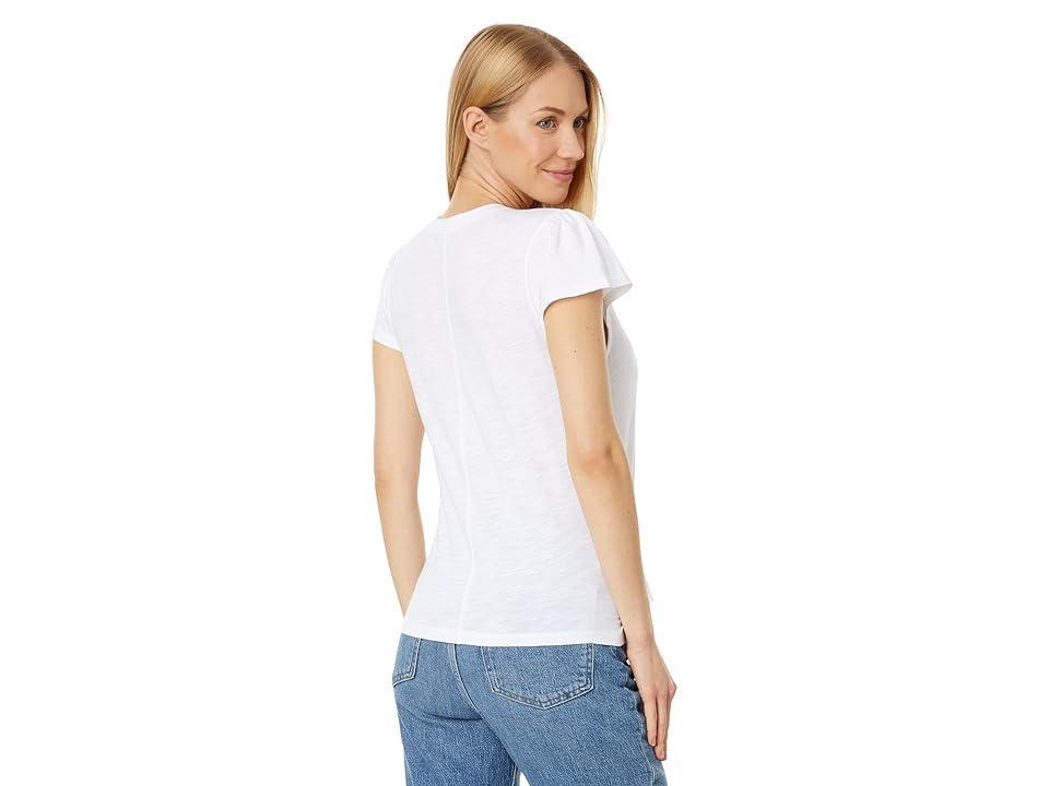 Lilla P Cap Sleeve Crew Neck Women's T Shirt Product Image