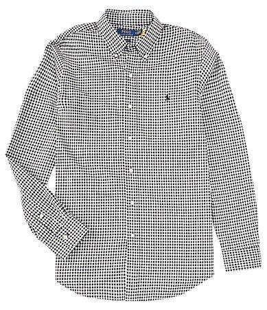 Mens Classic-Fit Plaid Twill Button-Down Shirt Product Image