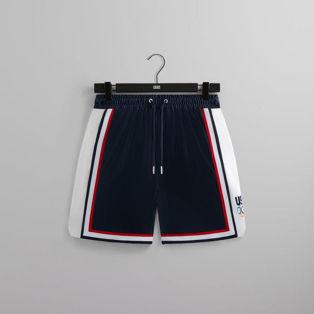 Kith for Team USA Faille Jersey Ryan Short - Nocturnal Male Product Image