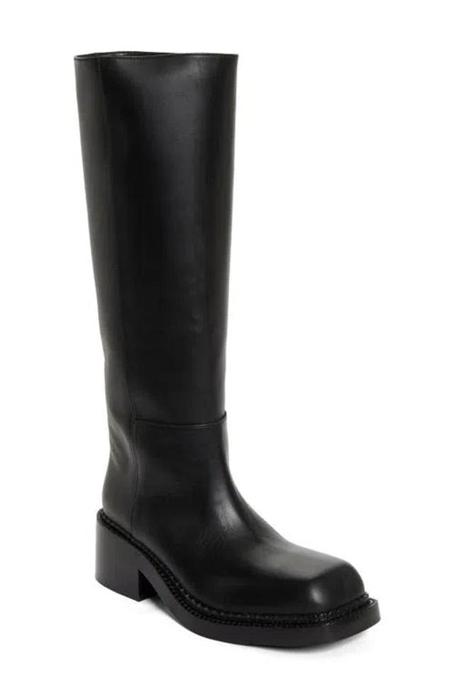 Runway Knee High Boot In Black Product Image